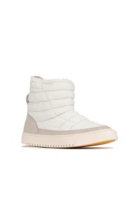 Los Cabos Cedar Pull on Puffer Bootie White 